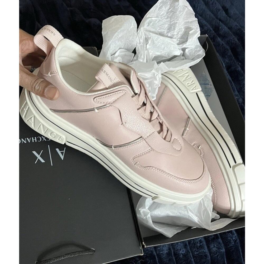 Armani Exchange Rock Platform Sneakers Women's Size US 10 - Picture 11 of 13